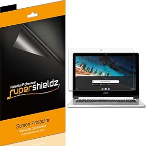 (3 Pack) Supershieldz Designed for Acer Chromebook R 13 (13.3 inch) Screen Protector, High Definition Clear Shield (PET)