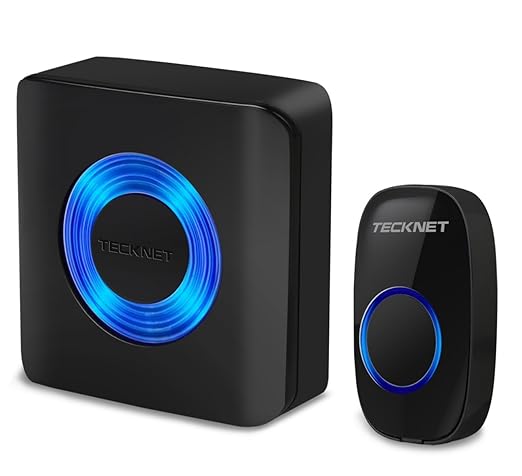 title=Campanello Senza Fili Impermeabile, TeckNet Campanello Wireless Doorbell