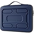 DOMISO 17 inch Laptop Sleeve with Handle Shockproof Waterproof EVA Protective Case for 17.3" ZBook Fury 17.3 G8/MSI GS73VR Stealth Pro/HP Envy 17/LG Gram 17"/ROG Strix GL702VS, Dark Blue