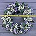 The Wreath Depot Bishops Lace Spring Front Door Wreath 24 inch, Full Spring Wreath Designed in USA, Beautiful White Gift Box, Handcrafted Summer Wreath
