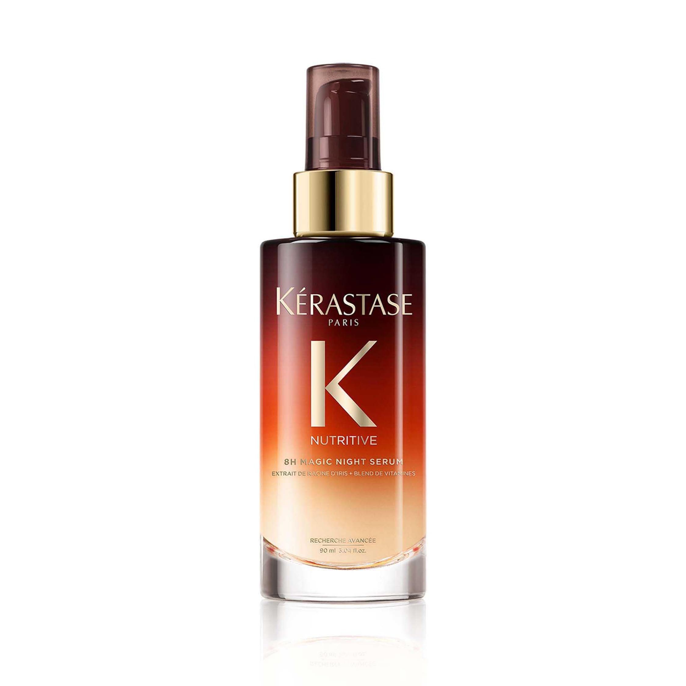 Kerastase Nutritive 8HR Magic Night Hair Serum, 3.04 Fl Oz | Reduces Tangles & Frizz | For All Hair Types | Deeply Conditions | Overnight Beauty Serum