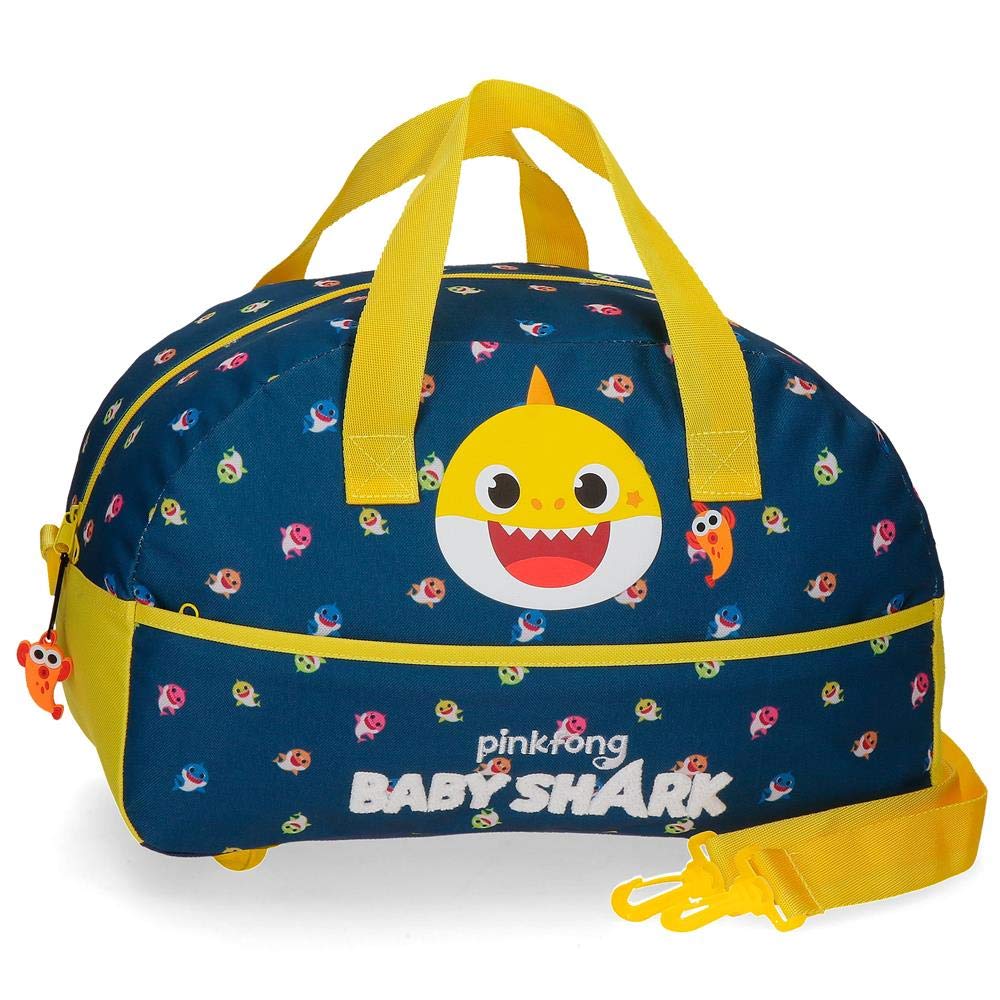 Baby Shark My Good Friend Travel bag Blue 24x40x18 cm Polyester 17.28 Litre โ image 1