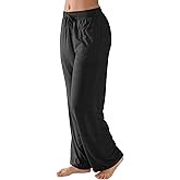 Miniyear Womens Soft Palazzo Pajama Pants Lightweight Comfy Casual Lounge Pj Bottoms Sleepwear