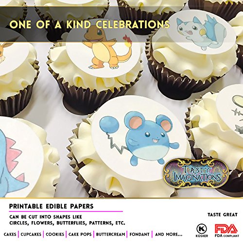 Tasty Imaginations Apprentice Frosting Sheets - 8.5x11 - 24-Pack - Thumbnail 2