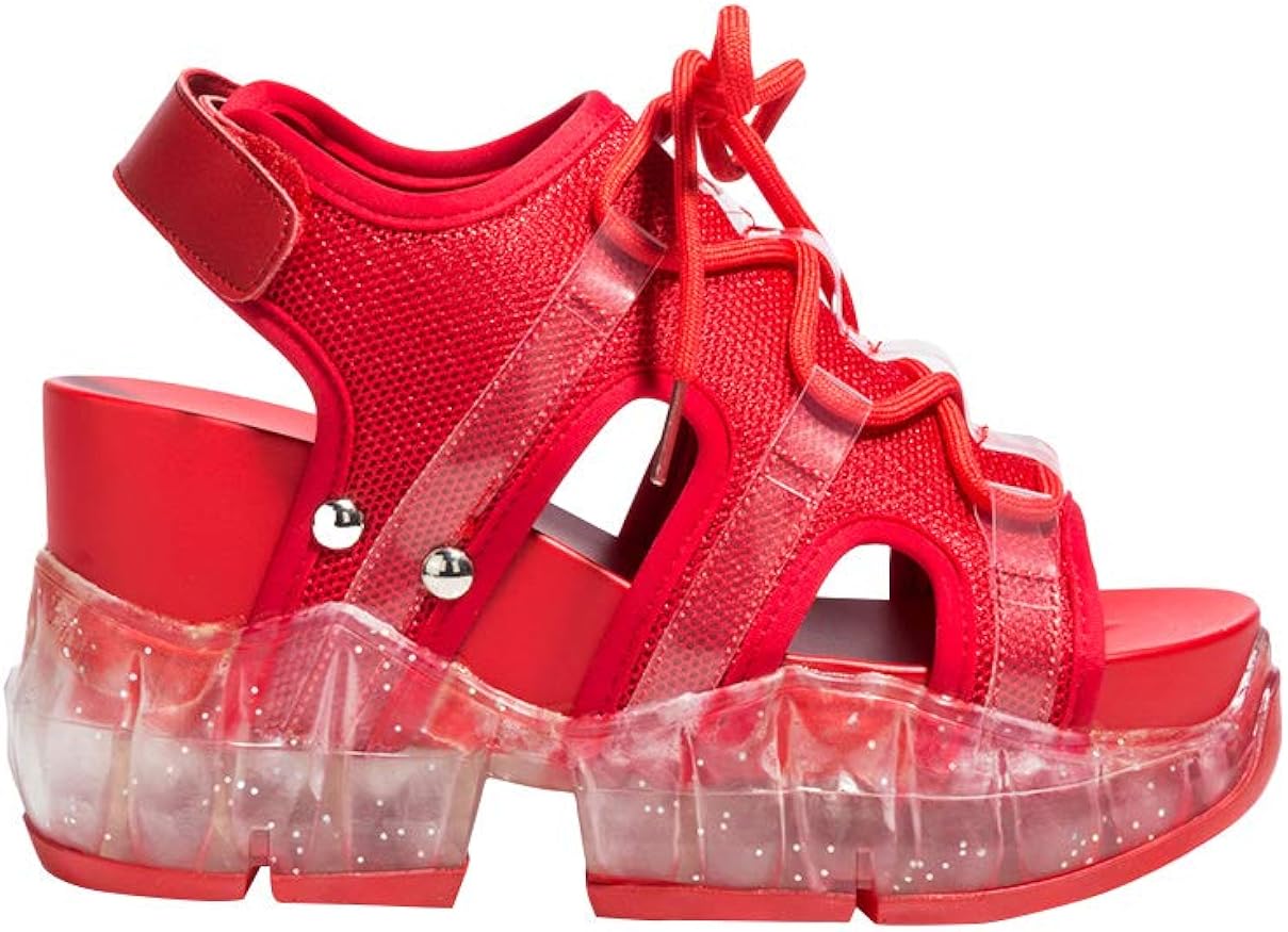 AKIRA Women�s Breathable Mesh Open Toe Velcro