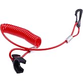 176288 0176288 Safety Lanyard Cord for Johnson Evinrude OMC Outboard Motors | Emergency Stop Switch
