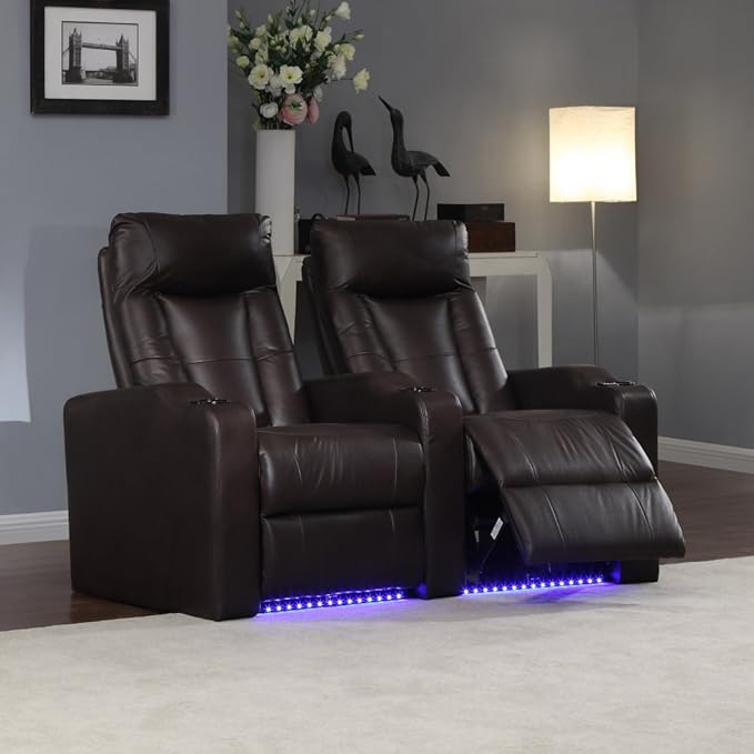 Wall Hugger Home Theater Recliner (Row of 2) Kitchen & Dining