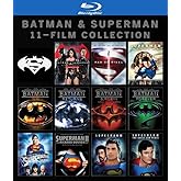 Batman & Superman 11-Film Collection [Blu-ray]: Batman v Superman: Dawn of Justice/Man of Steel/Superman Returns/Batman/Batman Returns/Batman & Robin/Batman Forever/ Christopher Reeve Superman 1-4