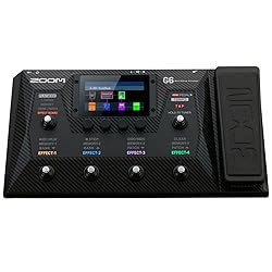 Zoom G6 Multi-Effects Processor with FP02M