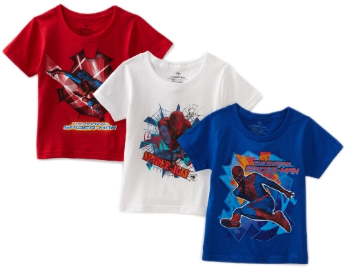 Fruit Of The Loom Little Boys' Spiderman Movie Tee