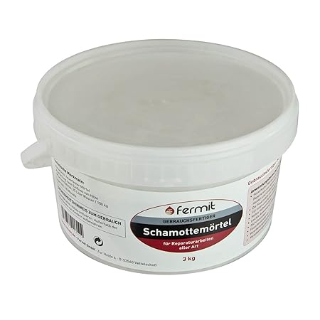 Schamottemörtel 3 kg im Eimer FERMIT Schamottmörtel
