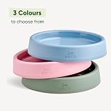 Beco Cat Steady Bowl Food & Water Whisker Friendly Coastal Blue view 7