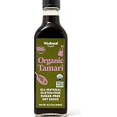 Weekend Foods Organic Tamari Soy Sauce Glass Bottle – USDA Organic, Gluten-Free, Sugar-Free, Non-GMO, All-Natural – Bold Umam