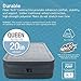 Intex Dura-Beam Standard Series Essential Rest Airbed with Built-in Electric Pump, Bed Height 20