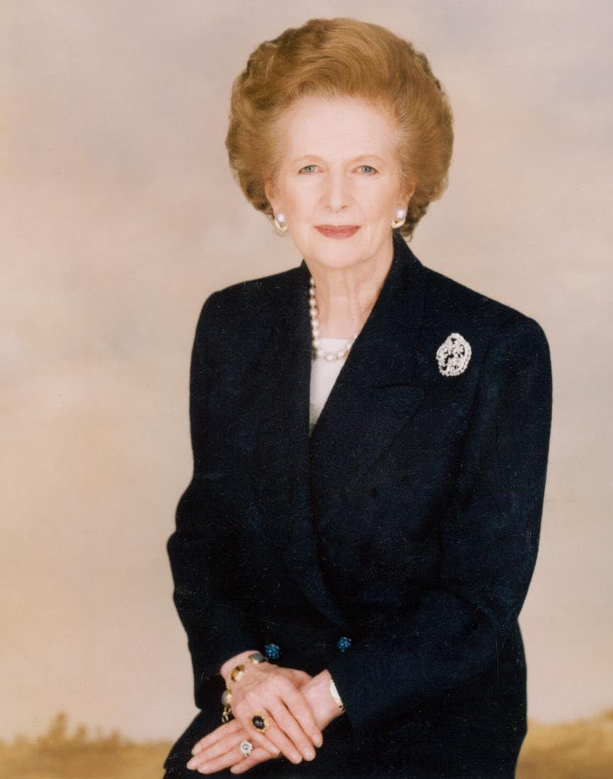 Photographs - Former British Prime Minister Margaret Thatcher Photo Art World Leaders Photos 8x10