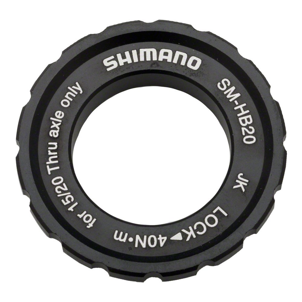 Shimano SM-HB20 15/20mm Axle Hub Centerlock Rotor Lockring