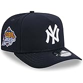 New Era NY New York Yankees 9FIFTY Cooperstown 1999 World Series Snapback Cap, Adjustable Hat Navy Blue