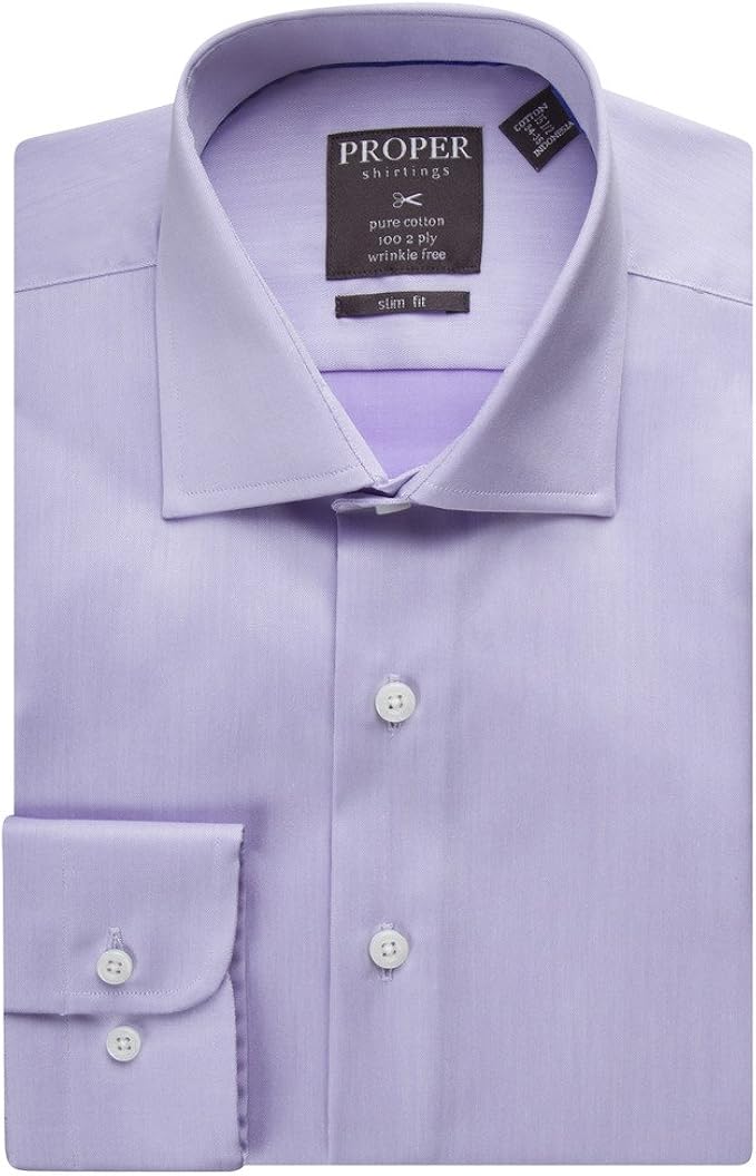 proper fit dress shirt