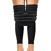 AHLW Winter Warm Fleece Lined Leggings for Women - High Waisted Thick Thermal Leggings Elastic Soft Comfortable Velvet Tights