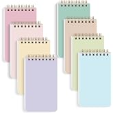 SKYDUE Small Notebooks, Cute 3x5 Pocket Notepads, Mini Spiral Notebook with Lined Pages Nursing School Essentials, School Off