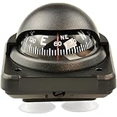 Automotive Compass Ball Dashboard Adjustable Foldable Navigation Guide Ball | Direction Pointing Magnetic Compass with Adhesive Tape for Auto Cars Boats RV Vehicle SUV Marine Caravan Outdoor Universal