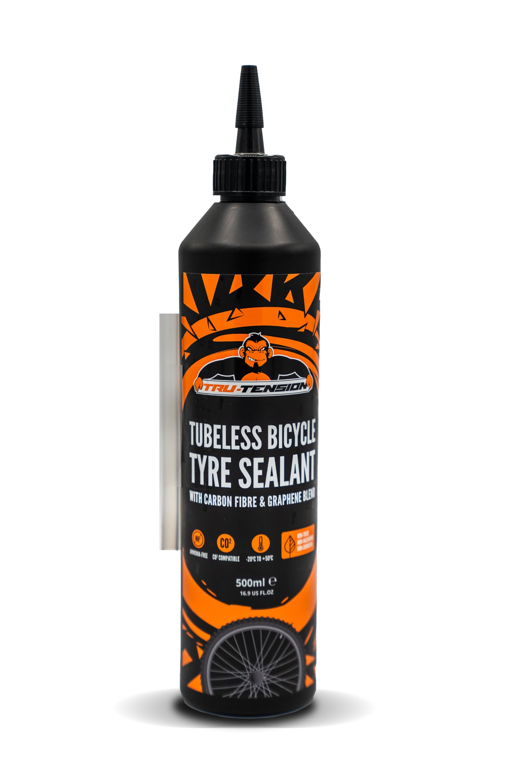 Tru-Tension | Tubeless Tyre Sealant | No Hassle Tyre Repair Formula | Bicycle Tools & Accessories | 500ml