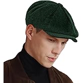 Mens Newsboy Cap Vintage Gatsby Hat Ivy Cabbie Hat Flat Golf Cap Boyfriend Gifts