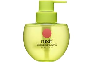 nixit Water-Based Lubricant | Long-Lasting, Natural & Organic | Free from Glycerin & Parabens | Unscented | Vegan | pH Friend