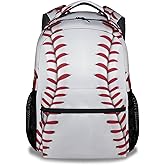 COOPASIA Baseball Backpack for Boys, 16 Inch Sports Theme Backpack for School, Adjustable Straps, Durable, Lightweight Bookbag for Kids