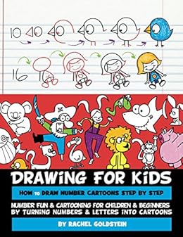 Drawing For Kids How To Draw Number Cartoons Step By Step Number