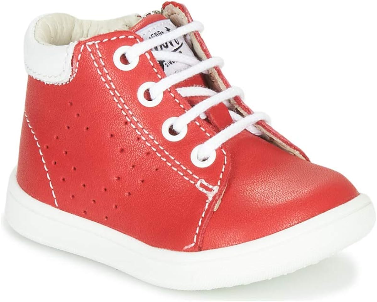 boys red high tops
