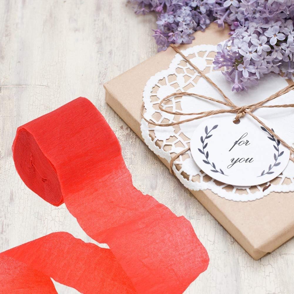 Decorations Fournitures De Loisirs Creatifs Festival 1 77 X M Mariage Decorations De Fete Fete Serpentins En Papier Crepon 6 Couleurs Pour Diverses Fetes Danniversaire Rodschinson Com