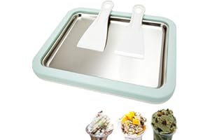 MICEAN Ice Cream Maker,Instant Ice Cream Maker,Rolled Ice Cream Maker,Perfect for Frozen Yogurt, and More! DIY for family hands-on activities.(Aquamarine)