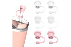 YOUCOX Adjustable Straw Cover for All Brand of Stanley, Simple Modern, Yeti, Owala, Hydro Flask, Reduce, Maars, Meoky, MaxBase, Beast, Hydrapeak and so on, Diameter 6mm-10mm, BPA Free, Dishwasher safe