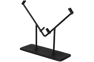 Milltown Merchants V-Stand Metal Display Stand - Fused Glass Art Base - Tile Stand/Tile Holder - Square Art Panel Stand (2, Medium V-Stand)