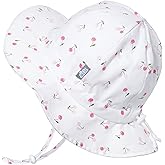 JAN & JUL 50+ UPF Cotton Sun Hat with Wide Brim for Toddler Girls