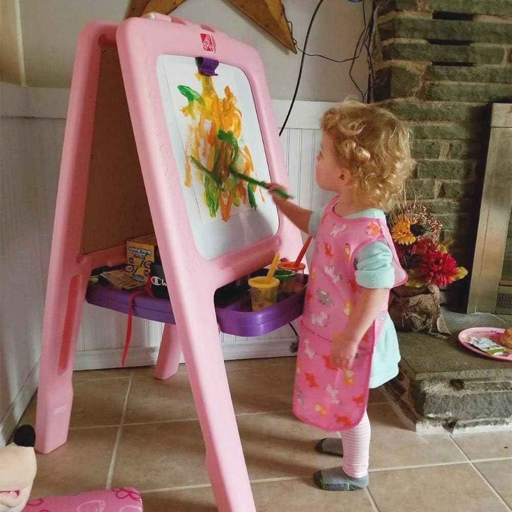 Jatidne Paint Cups with Lids and Paint Brushes for Kids Paint Assortment Childrens Paintbrushes Spill Proof Paint Cups Art Paint Set for Toddlers: Kitchen & Dining