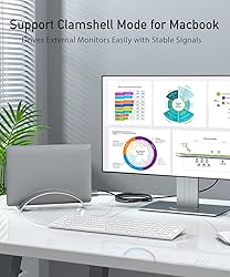 uni USB C to DisplayPort Cable for Home Office