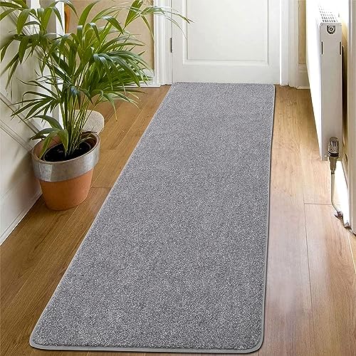 SHACOS Teppich Läufer 60x180 cm Läufer Flur rutschfest Teppichläufer Weich Küchenteppich Waschbar Flurläufer Modern Teppich Flur Läufer für Küche, Ein