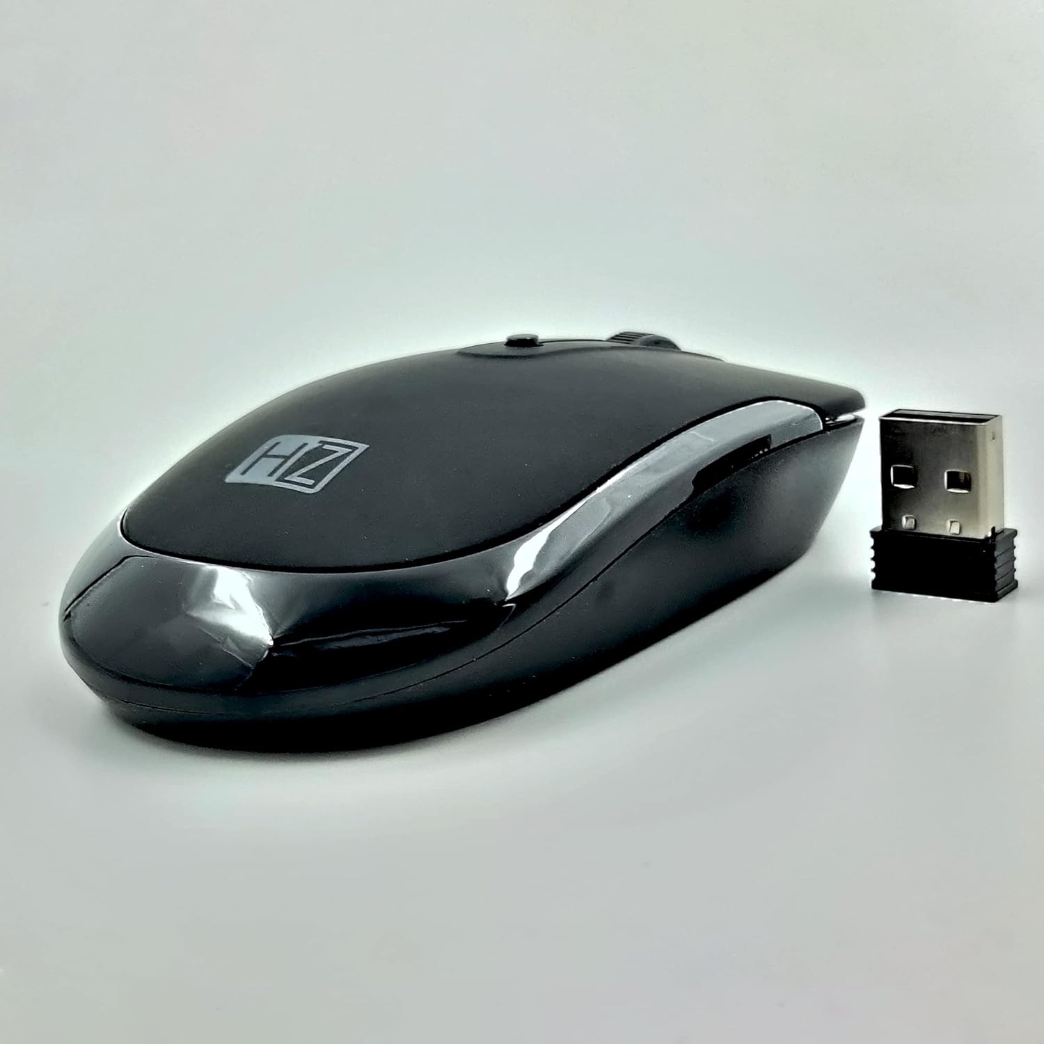 Heatz ZM03 Wireless Mouse, Silent Buttons, 2.4 GHz with USB Mini