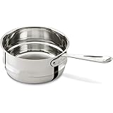 All-Clad 4703-ST Stainless Steel Dishwasher Safe Universal Steamer Insert Cookware, 3-Quart, Silver -
