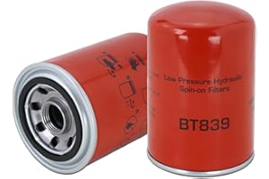 KEFLY BT839 Heavy Duty Hydraulic Filter Compatible with Bobcat Ford Toro Vermeer John Deere New Holland Replaces 1A9023 8057000 HF6057 6516722 107249 7700040 (2 PCS)