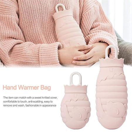 Pitchbla - Mini bolsa para calentar las manos con diseño de oso de ...