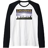 The Lord Of The Rings Fellowship Poster Raglan Baseball Tee