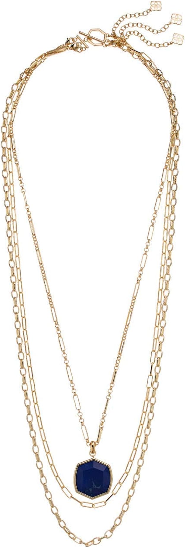 Kendra Scott Davis Multi Strand Necklace Gold