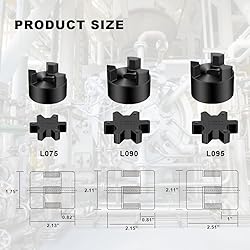 1/2" to 1" Log Wood Splitter L095 3-Piece L-Jaw