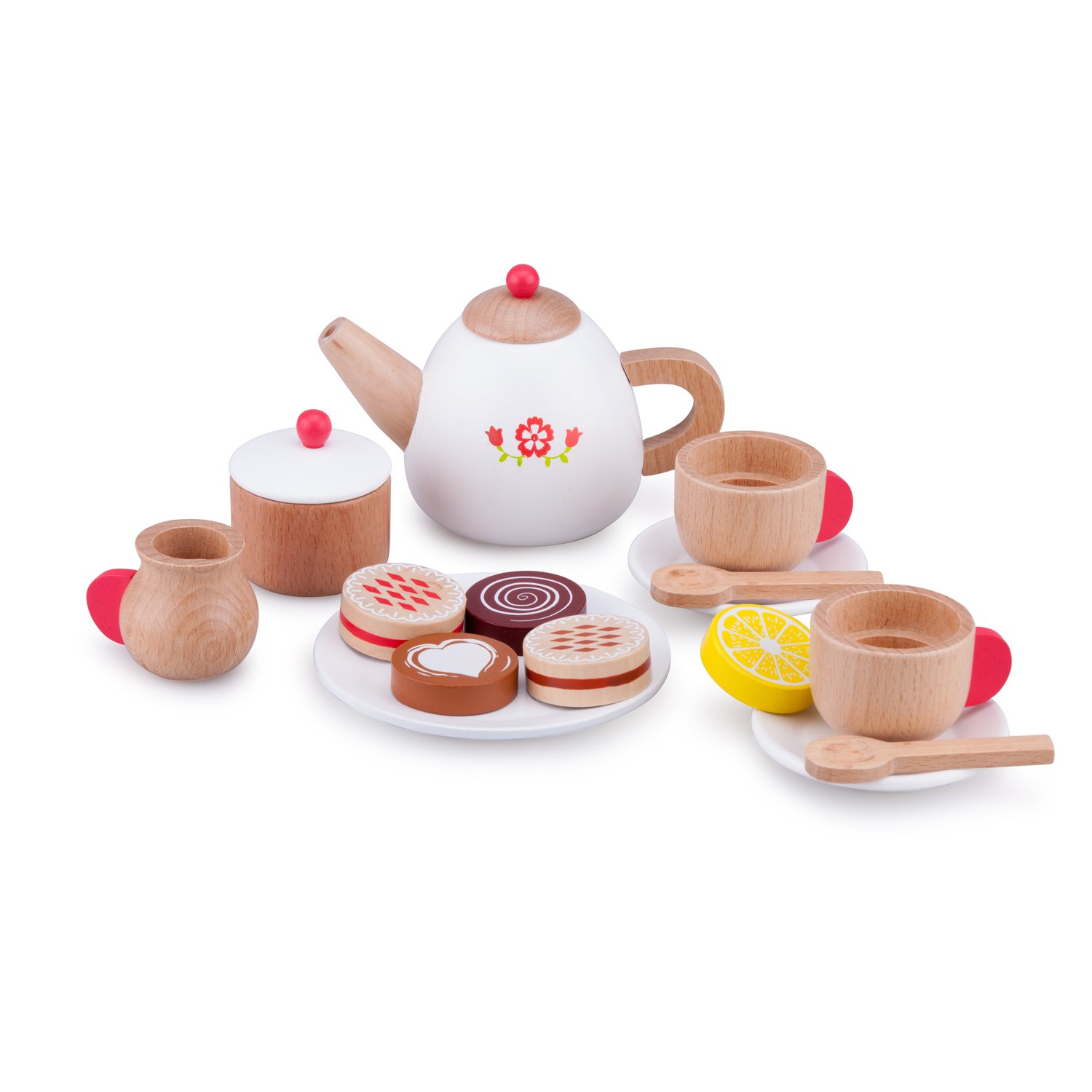 New Classic Toys Set Kaffee/Tee mit Keksen
