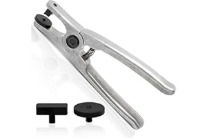 MGXHSHIX Glass Cut Running Pliers BO 700.0, Running Pliers for Glass Cutting, Straight line and Deep Internal Curve Cutting, Ideal for Glass Artists Working on Stained Glass, 2 Sets of Jaw Pads