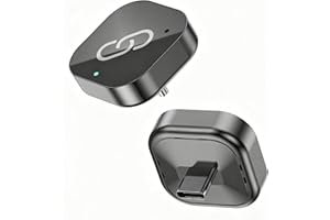 2026 Wireless CarPlay Apapter USB C, Plug & Play Auto-Connect, Compatible with Vehicles from 2016 with Series CarPlay/Android