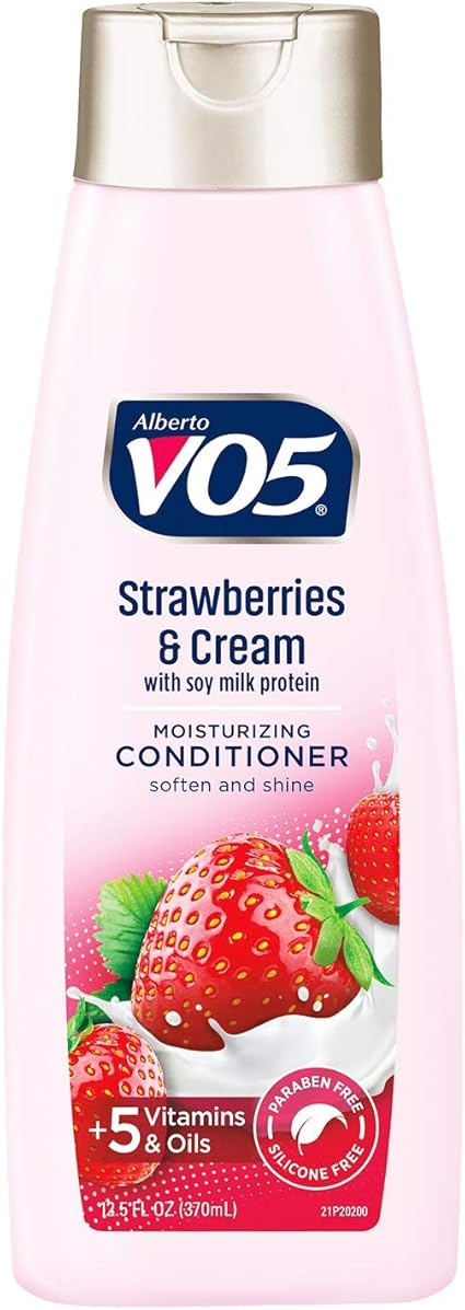 Vo5 Moisture Milks Conditioner Cream 12 5 Oz Strawberries Pack Of 1 Amazon Co Uk Beauty